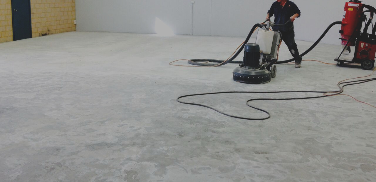 Шлифовка и полировка бетона
