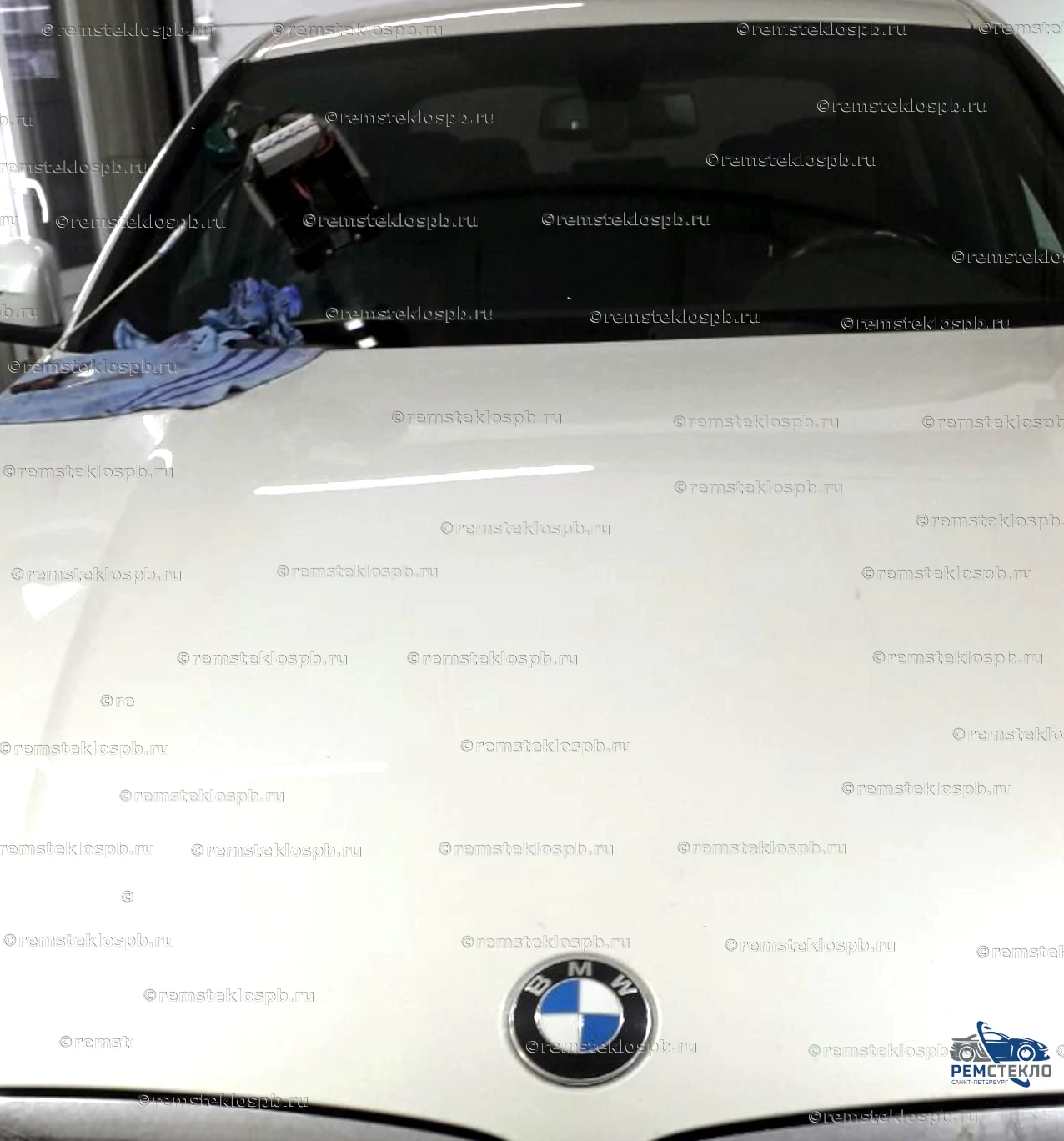 Скол стекла BMW E39 2004