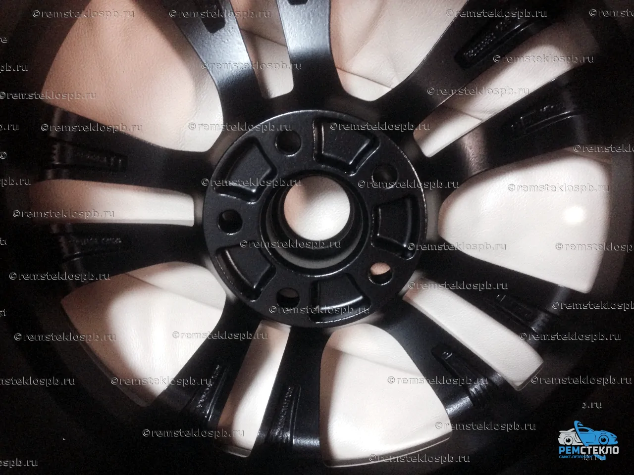 Покрашенные диски Hyundai Solaris 1 2013